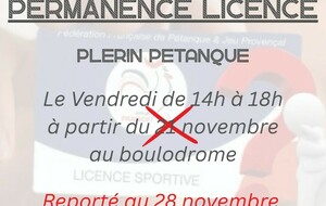 Permanence Licences 