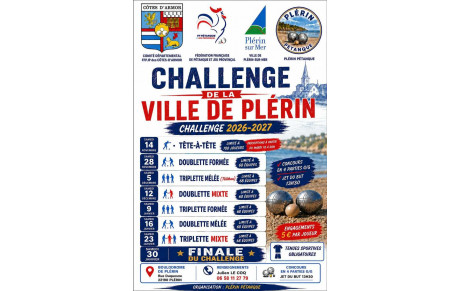CHALLENGE DE LA VILLE DE PLERIN